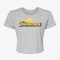 Fairmount Maryland Sublime Sunset Women's Crop Top additional view 1