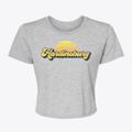 Hardinsburg Indiana Sublime Sunset Women's Crop Top additional view 1