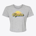 Keswick Iowa Sublime Sunset Women's Crop Top additional view 1