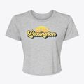 Lexington Georgia Sublime Sunset Women's Crop Top additional view 1