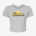 Fronton Texas Sublime Sunset Women's Crop Top additional product view 1