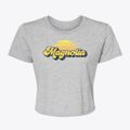 Magnolia Iowa Sublime Sunset Women's Crop Top additional view 1