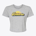 Batavia New York Sublime Sunset Women's Crop Top additional view 1