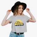 Box Oklahoma Sublime Sunset Women's Crop Top additional product view 2