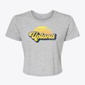 Upland Nebraska Sublime Sunset Women's Crop Top additional view 1