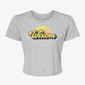 Wixom Michigan Sublime Sunset Women's Crop Top additional view 1