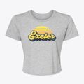 Exeter Illinois Sublime Sunset Women's Crop Top additional product view 1