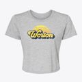 Worton Maryland Sublime Sunset Women's Crop Top additional view 1