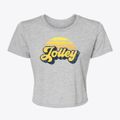 Jolley Iowa Sublime Sunset Women's Crop Top additional view 1