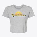New Baltimore Michigan Sublime Sunset Women's Crop Top additional view 1