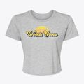 Woods Cross Utah Sublime Sunset Women's Crop Top additional view 1