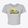 Ionia Michigan Sublime Sunset Women's Crop Top additional view 1