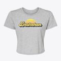 Destrehan Louisiana Sublime Sunset Women's Crop Top additional view 1