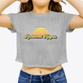 Richmond Heights Ohio Sublime Sunset Women's Crop Top additional view 3