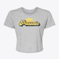 Passaic New Jersey Sublime Sunset Women's Crop Top additional view 1