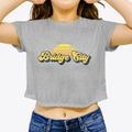 Bridge City Texas Sublime Sunset Women's Crop Top additional view 3