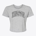 Kingston Tennessee Trendy Block Women's Crop Top additional view 1