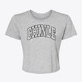 Chinle Arizona Trendy Block Women's Crop Top additional view 1