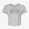 Zion Pennsylvania Trendy Block Women's Crop Top additional view 1