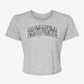Eastpointe Michigan Trendy Block Women's Crop Top additional view 1