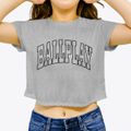 Ballplay Alabama Trendy Block Women's Crop Top additional view 3