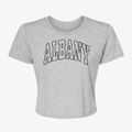 Albany Missouri Trendy Block Women's Crop Top additional view 1