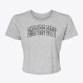 Empire City Oklahoma Trendy Block Women's Crop Top additional view 1