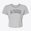 La Prairie Wisconsin Trendy Block Women's Crop Top additional view 1