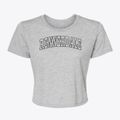 Rennerdale Pennsylvania Trendy Block Women's Crop Top additional view 1