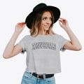 Rennerdale Pennsylvania Trendy Block Women's Crop Top additional view 2
