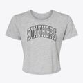 Smithers West Virginia Trendy Block Women's Crop Top additional view 1