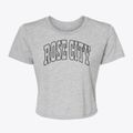 Rose City Texas Trendy Block Women's Crop Top additional view 1