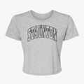 Staunton Indiana Trendy Block Women's Crop Top additional view 1