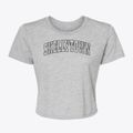 Skellytown Texas Trendy Block Women's Crop Top additional view 1
