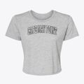 Cape May Point New Jersey Trendy Block Women's Crop Top additional view 1