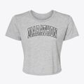 Marathon Iowa Trendy Block Women's Crop Top additional view 1