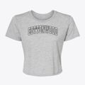 Cottonwood Texas Trendy Block Women's Crop Top additional view 1