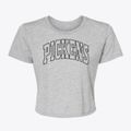 Pickens West Virginia Trendy Block Women's Crop Top additional view 1