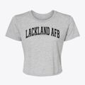 Lackland Afb Texas Varsity Women's Crop Top additional view 1