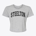 Steelton Pennsylvania Varsity Women's Crop Top additional view 1