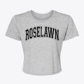 Roselawn Indiana Varsity Women's Crop Top additional view 1