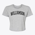 Williamson West Virginia Varsity Women's Crop Top additional view 1