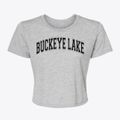 Buckeye Lake Ohio Varsity Women's Crop Top additional view 1