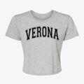 Verona Pennsylvania Varsity Women's Crop Top additional view 1