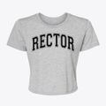 Rector Arkansas Varsity Women's Crop Top additional product view 1