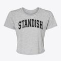 Standish Michigan Varsity Women's Crop Top additional view 1