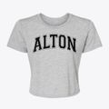 Alton Iowa Varsity Women's Crop Top additional view 1