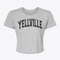 Yellville Arkansas Varsity Women's Crop Top additional view 1