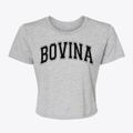Bovina Wisconsin Varsity Women's Crop Top additional view 1