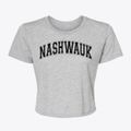 Nashwauk Minnesota Varsity Women's Crop Top additional view 1